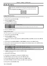 Preview for 124 page of Panasonic PT-DW830E Operating Instructions Manual