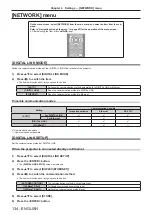 Preview for 134 page of Panasonic PT-DW830E Operating Instructions Manual