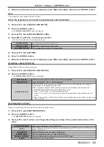 Preview for 135 page of Panasonic PT-DW830E Operating Instructions Manual