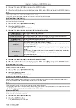 Preview for 136 page of Panasonic PT-DW830E Operating Instructions Manual