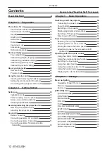 Preview for 12 page of Panasonic PT-DW830U Operating Instructions Manual