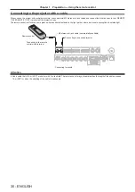 Предварительный просмотр 30 страницы Panasonic PT-DW830U Operating Instructions Manual