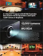 Preview for 2 page of Panasonic PT-DZ12000U - WUXGA DLP Projector Brochure & Specs