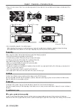 Preview for 20 page of Panasonic PT-DZ16K Operating Instructions Manual