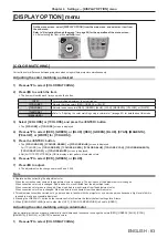 Preview for 83 page of Panasonic PT-DZ16K Operating Instructions Manual