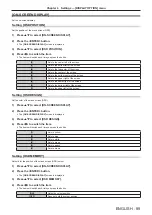 Preview for 89 page of Panasonic PT-DZ16K Operating Instructions Manual