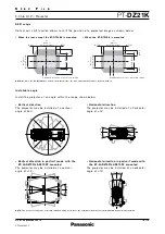 Preview for 10 page of Panasonic PT-DZ21K Series Specification