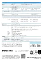 Preview for 6 page of Panasonic PT-DZ680 Quick Manual