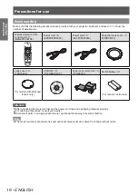 Предварительный просмотр 16 страницы Panasonic PT-DZ770 U Operating Instructions Manual