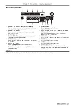 Preview for 27 page of Panasonic PT-DZ780 Operating Instructions Manual