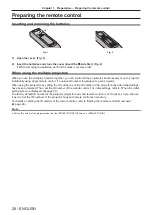 Preview for 28 page of Panasonic PT-DZ780 Operating Instructions Manual