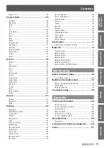 Preview for 11 page of Panasonic PT-EW530E Operating Instructions Manual