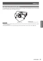 Preview for 33 page of Panasonic PT-EW530E Operating Instructions Manual