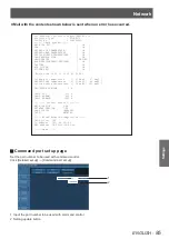 Preview for 85 page of Panasonic PT-EW530E Operating Instructions Manual