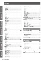 Preview for 12 page of Panasonic PT-EW530U Operating Instructions Manual