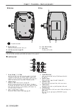 Preview for 24 page of Panasonic PT-EW730T Operating Instructions Manual