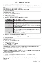 Preview for 107 page of Panasonic PT-EW730T Operating Instructions Manual