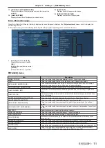 Preview for 111 page of Panasonic PT-EW730T Operating Instructions Manual