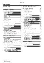 Preview for 14 page of Panasonic PT-EW730Z Operating Instructions Manual