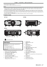 Предварительный просмотр 27 страницы Panasonic PT-EW730Z Operating Instructions Manual