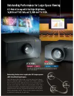 Предварительный просмотр 2 страницы Panasonic PT-EX12KU Brochure