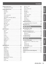 Предварительный просмотр 13 страницы Panasonic PT-EX12KU Operating Instructions Manual