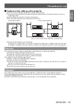 Предварительный просмотр 15 страницы Panasonic PT-EX12KU Operating Instructions Manual