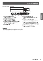 Предварительный просмотр 23 страницы Panasonic PT-EX12KU Operating Instructions Manual