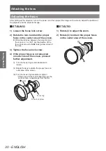 Предварительный просмотр 30 страницы Panasonic PT-EX12KU Operating Instructions Manual