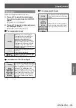 Предварительный просмотр 55 страницы Panasonic PT-EX12KU Operating Instructions Manual