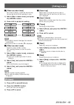 Предварительный просмотр 83 страницы Panasonic PT-EX12KU Operating Instructions Manual