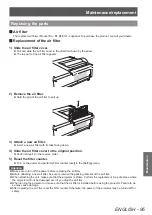 Предварительный просмотр 95 страницы Panasonic PT-EX12KU Operating Instructions Manual