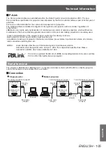 Предварительный просмотр 105 страницы Panasonic PT-EX12KU Operating Instructions Manual