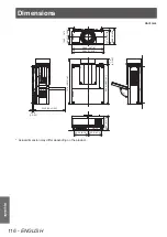 Предварительный просмотр 116 страницы Panasonic PT-EX12KU Operating Instructions Manual