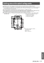 Предварительный просмотр 117 страницы Panasonic PT-EX12KU Operating Instructions Manual