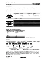 Preview for 12 page of Panasonic PT-EX12KU Specification