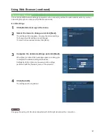 Preview for 17 page of Panasonic PT-EX16K Operating Instructions Manual