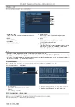 Предварительный просмотр 126 страницы Panasonic PT-EX620 Operating Instructions Manual