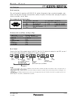 Предварительный просмотр 13 страницы Panasonic PT-EZ570 Specification