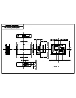 Предварительный просмотр 1 страницы Panasonic PT-F100 Dimensions