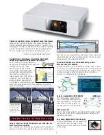 Предварительный просмотр 4 страницы Panasonic PT-F200 Series Brochure & Specs