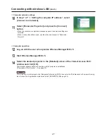 Preview for 27 page of Panasonic PT-F200 Series Network Manual