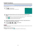 Preview for 45 page of Panasonic PT-F200 Series Network Manual