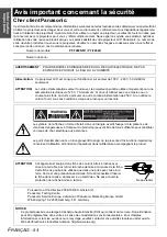 Preview for 54 page of Panasonic PT-F200 Series Operating Instructions Manual