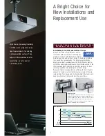 Preview for 2 page of Panasonic PT-F200NTEA Brochure & Specs