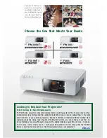 Preview for 3 page of Panasonic PT-F300 Series Brochure & Specs