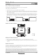 Preview for 11 page of Panasonic PT-F300 Series Specifications