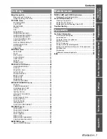 Предварительный просмотр 7 страницы Panasonic PT-F300E Operating Instructions Manual