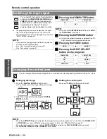 Предварительный просмотр 28 страницы Panasonic PT-F300E Operating Instructions Manual