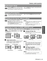 Предварительный просмотр 29 страницы Panasonic PT-F300E Operating Instructions Manual